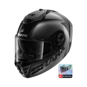 หมวกกันน็อค Shark รุ่น Spartan RS Carbon Gloss มีแว่นกันแดด แถมชิลด์ดำ