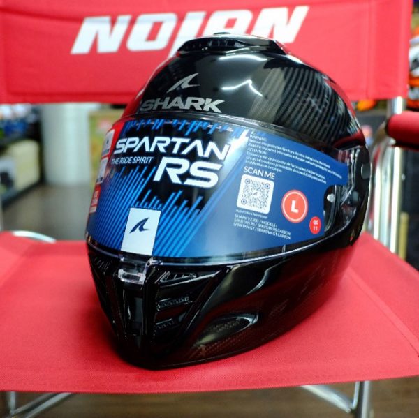 หมวกกันน็อค Shark รุ่น Spartan RS Carbon มีแว่นกันแดด แถมชิลด์ดำ - Image 6