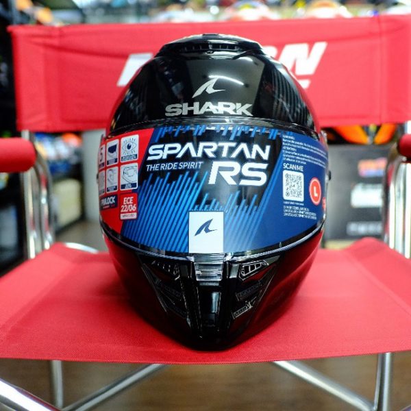 หมวกกันน็อค Shark รุ่น Spartan RS Carbon มีแว่นกันแดด แถมชิลด์ดำ - Image 5