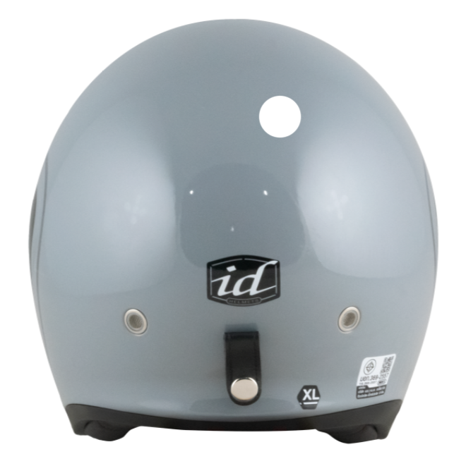 หมวกกันน็อค ID CR-1 Primo เทาแลมโบ หมวกกันน็อควินเทจคลาสสิคครึ่งใบ มีแว่นด้านใน - Image 5