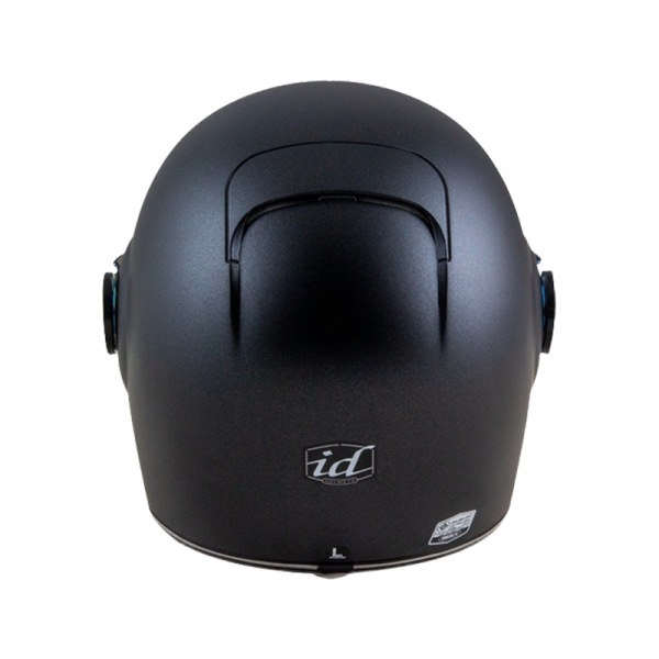 หมวกกันน็อค ID Rocket ดำด้าน หมวกกันน็อควินเทจ แถมชิลด์ดำ - Image 5