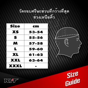 Alternative view of หมวกกันน็อค KYT รุ่น TT-Revo FLUE JAUME MASIA ชิลด์หน้าสีใส รูปทรงสปอร์ต แถมสปอยเลอร์ทุกใบ