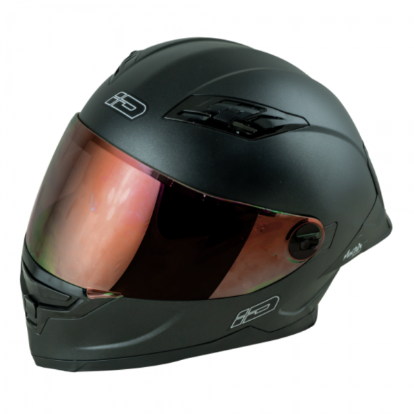 หมวกกันน็อค ID FRT Pro 2025 สีดำด้าน รุ่นใหม่ล่าสุด แถมฟรีชิลด์ดำ 1 ชิ้น - Image 2