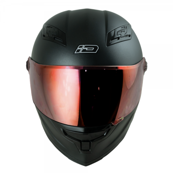 หมวกกันน็อค ID FRT Pro 2025 สีดำด้าน รุ่นใหม่ล่าสุด แถมฟรีชิลด์ดำ 1 ชิ้น - Image 5
